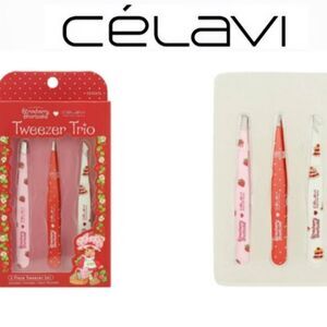 Celavi X Strawberry Shortcake Tweezer Trio